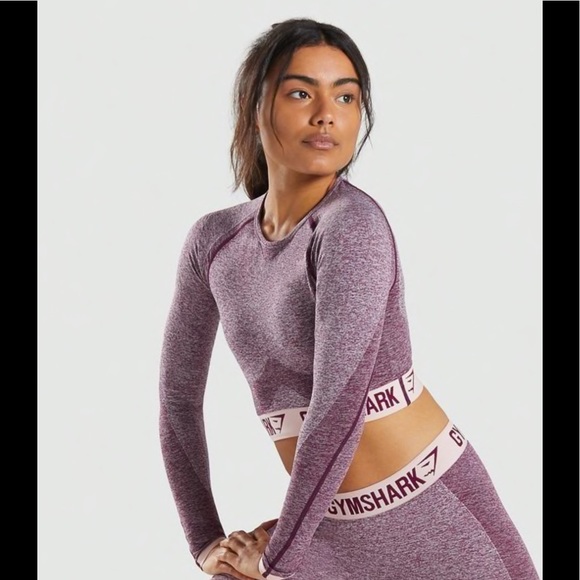 Gymshark Tops - Gymshark Flex Crop Dry Managment top size S